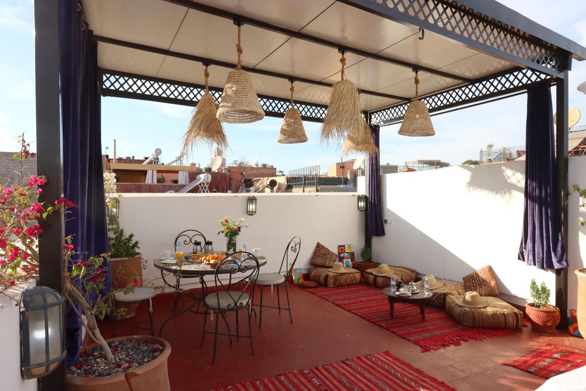 Riad Morocco Sky Marrakesh Esterno foto
